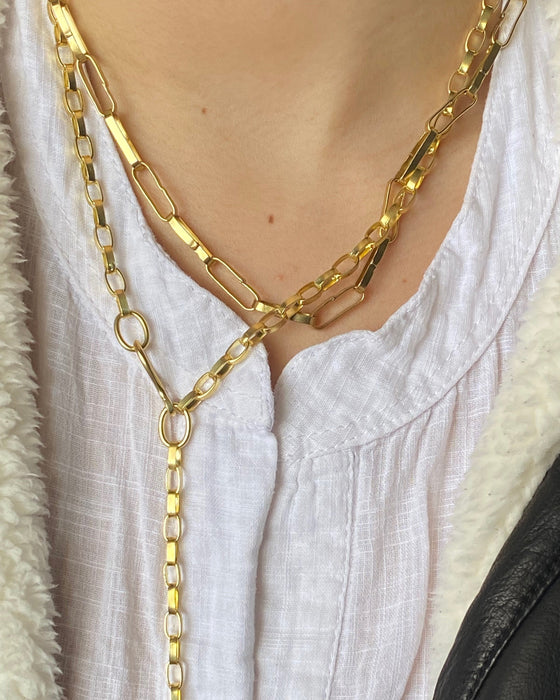 Paper Chain Necklace