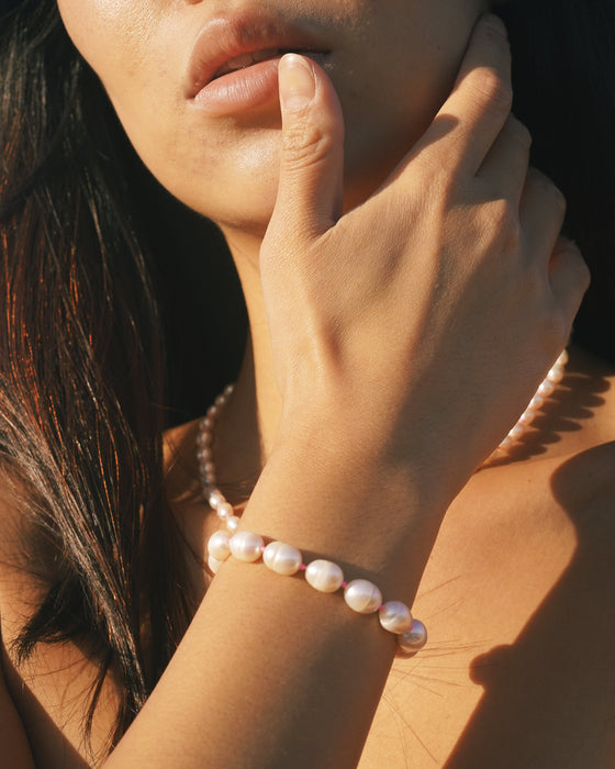 Cluster Pearl Bracelet
