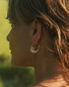 Auspicious Hoop Earrings - satomistudio