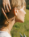 Auspicious Hoop Earrings - satomistudio