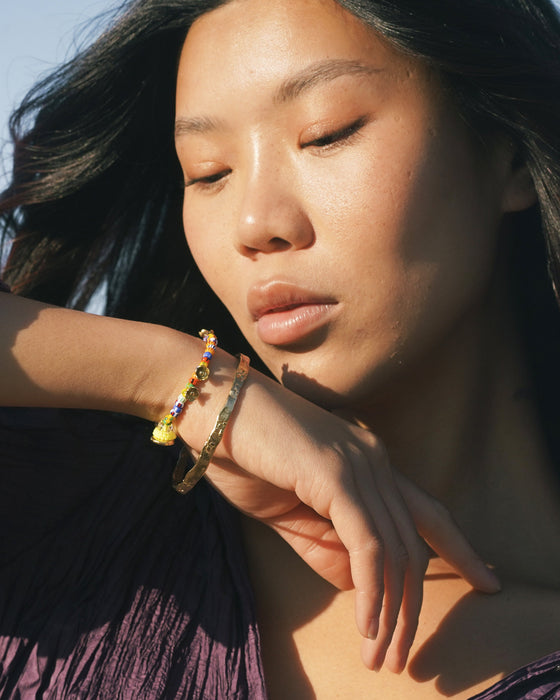 Sky Cluster Flat Bangle