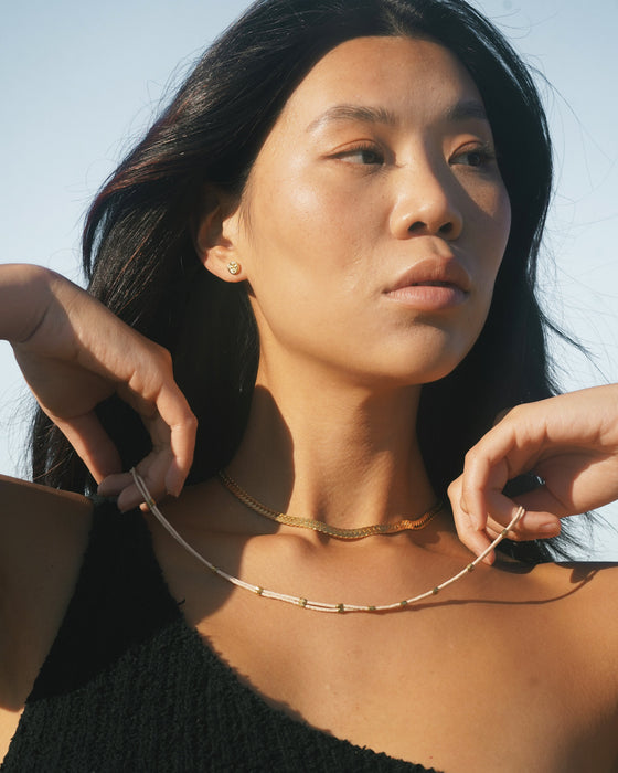 Double Strand Necklace