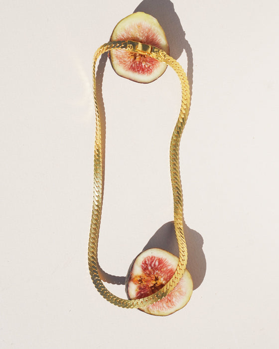 Flat Herringbone Collar