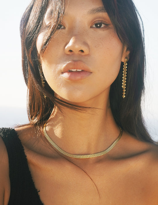 Flat Herringbone Collar