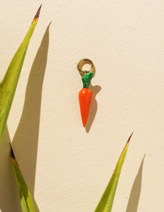 Mini Carrot Charm - satomistudio