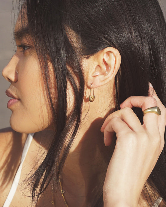 Safety Pin Earring