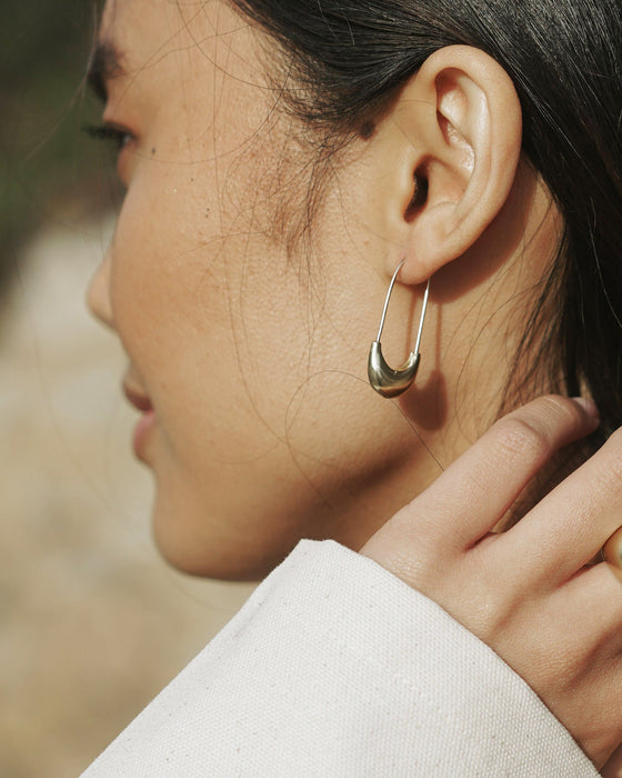 Safety Pin Earring