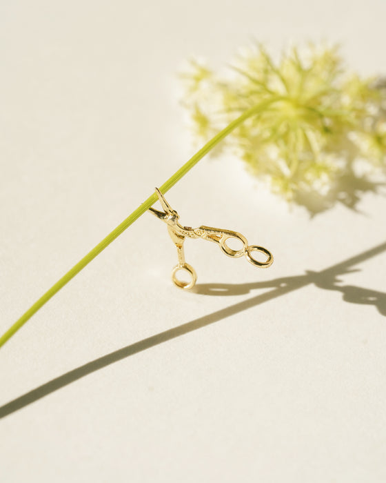 Crane Scissors Charm