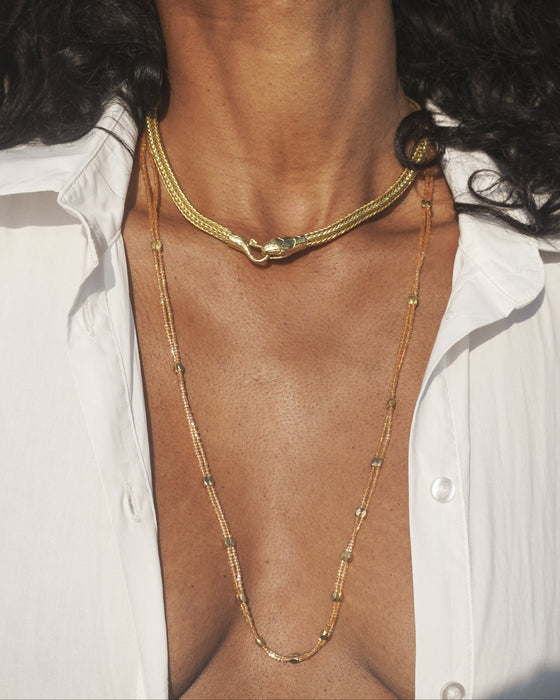 Double Strand Necklace