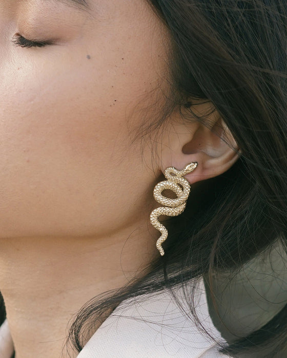 Serpent Earring