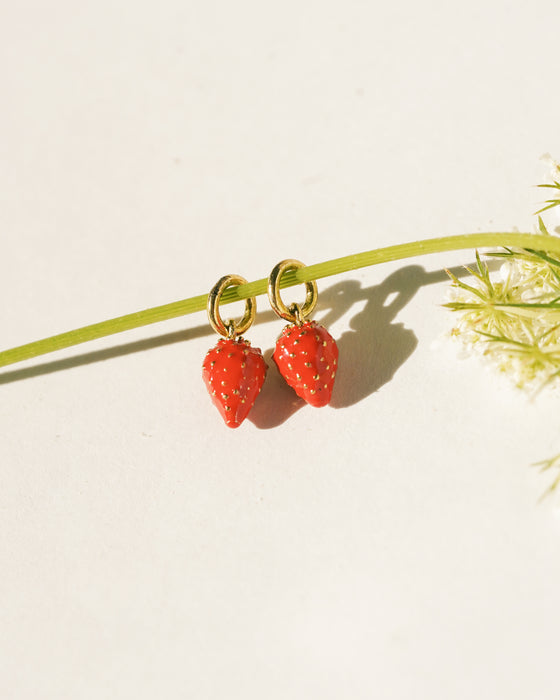 Mini Wild Strawberry Charm