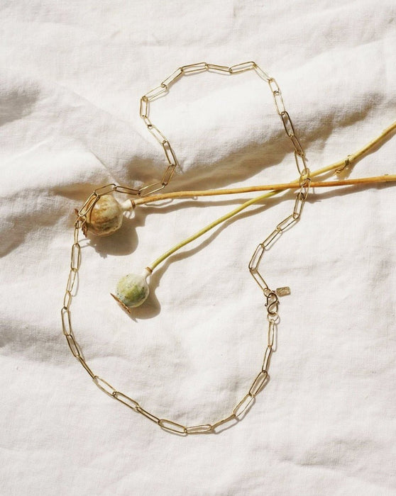 Bambu Link Chain Necklace – satomistudio