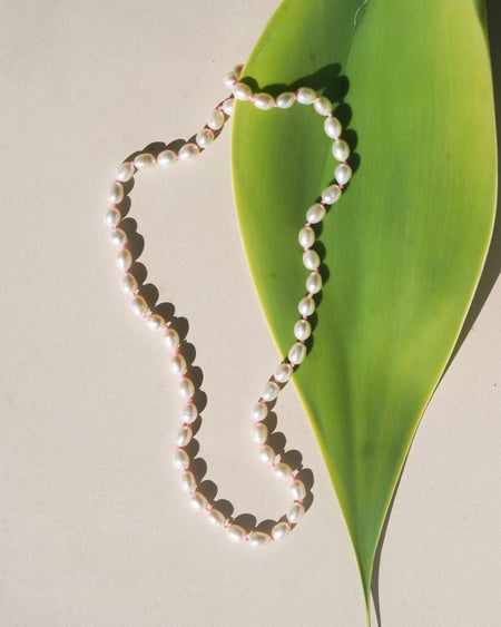 Cluster Pearl Necklace - satomistudio