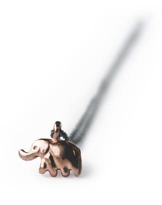 Elephant Charm Necklace - satomistudio