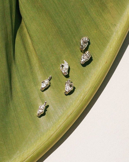 Gesture Stud Earrings - satomistudio