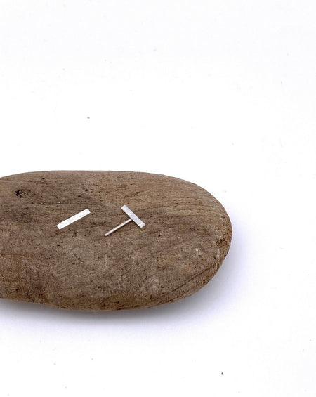 Line Stud Earrings - satomistudio