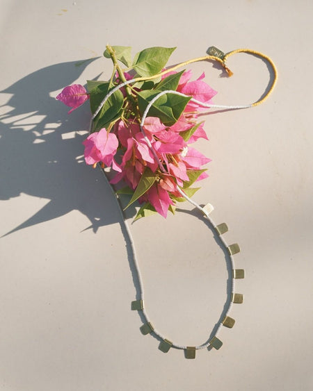 Prayer Flag Necklace - satomistudio