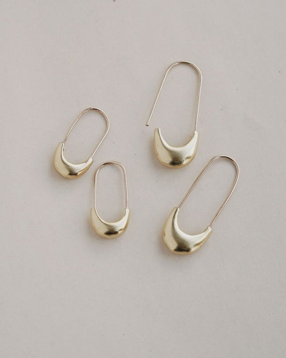 Safety Pin Earring - satomistudio