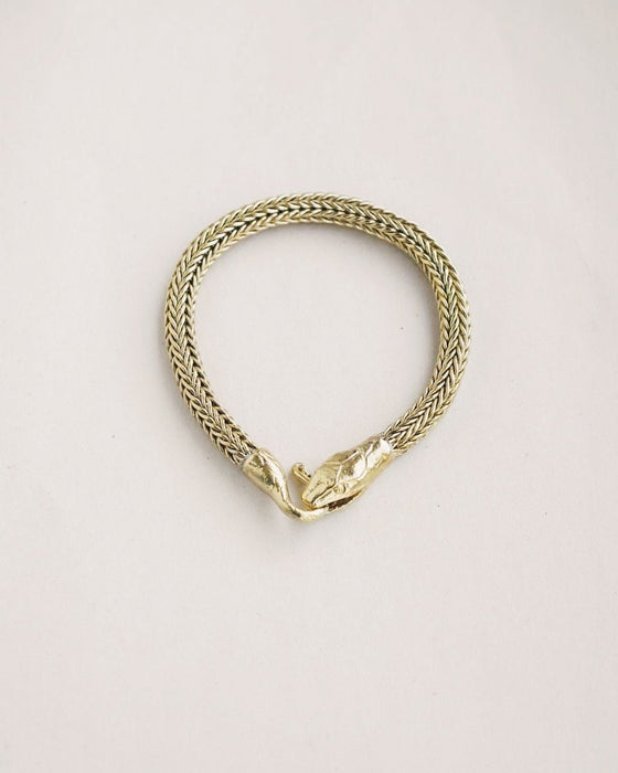 Solid 14k yellow gold Snake Bracelet 7inch, 7.5inch , 8inch with lobster  clasp | eBay