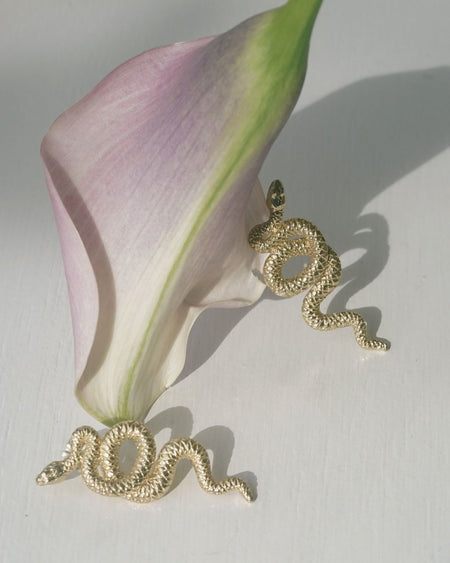 Serpent Earring - satomistudio